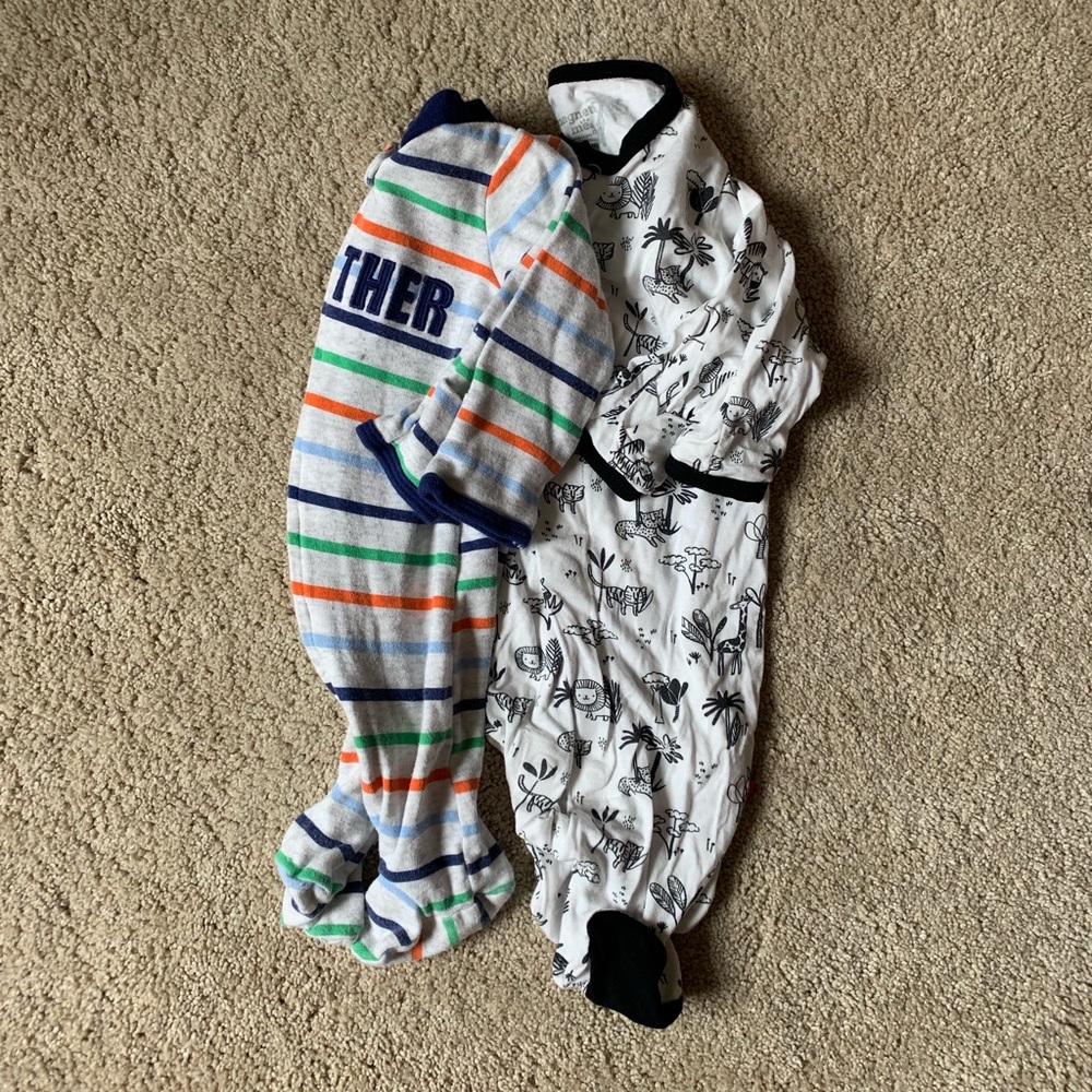 Baby Boy Newborn and 0-3mos sleepers